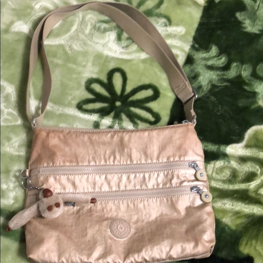 Kipling Alvar Metallic Crossbody Bag